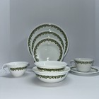 Corelle Crazy Daisy SPRING BLOSSOM 8 Pc Place Setting Plates Bowls Cups