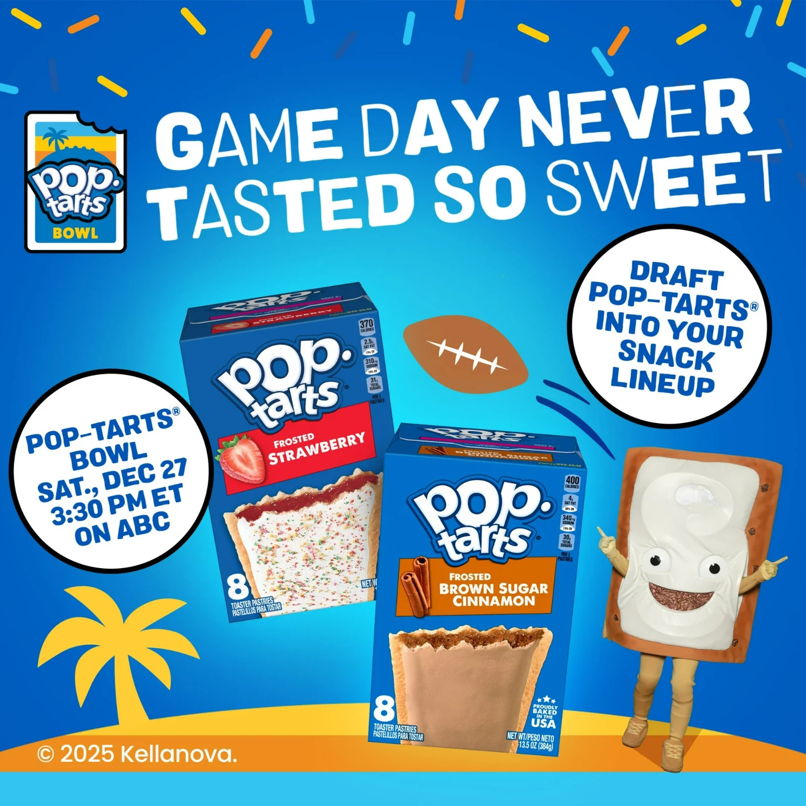 Pop-Tarts Frosted Hot Fudge Sundae Toaster Pastries, Shelf-Stab, 27 Oz,16 count