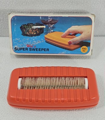 Vintage Wei's Super Sweeper Orange New Open Box 