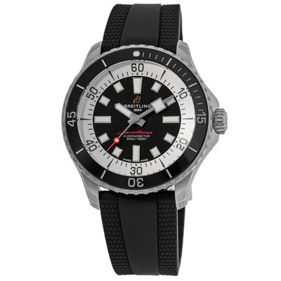 New Breitling Superocean Automatic 42 Black Dial Men's Watch A17375211B1S1