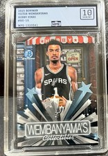 2025-26 Topps Bowman Chrome Victor Wembanyama Hobby Stars Refractor MPE 10 Gem