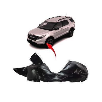 Front Left Driver Side Fender Liner For 2011-2015 Ford Explorer