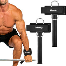 Weight Lifting Straps with D Rings, Padded Lifting Wrist Straps for Weightliftin