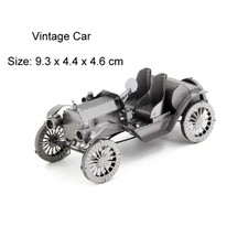 3D Metal Car Puzzle Kit - Challenging  Engaging DIY Experience