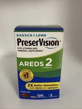 BB 2/2027 PreserVision Areds 2 Eye Vitamin and Mineral - 120 Softgels
