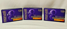 Maxell Camcorder Videotapes P6-120 XR-Metal Professional Hi 8 120 min 8mm Lot 3
