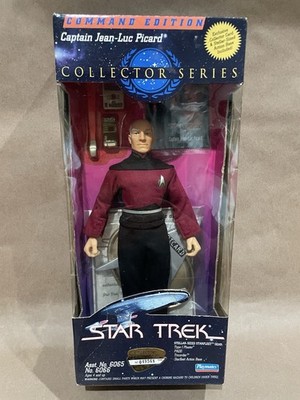1994 Star Trek Captain Picard Command Edition Playmates Action Figure Box Damage