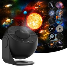 Galaxy Projector,Star Projector,12 in 1 Planetarium 4K Realistic Starry Sky N...