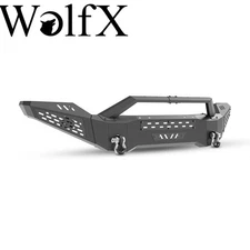 For 2011-2016 Ford F-250/F-350 NEW Steel Front Bumper w/Side Wings+2*D-Rings