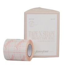 Fashion Forms 15510 Tape 'N Shape Clear Breast Tape Roll Clear O/S