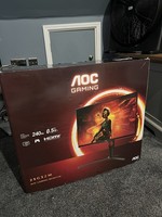 BOXED AOC GAMING 25G3ZM/BK - 24.5 240HZ FHD MONITOR, 0.5MS MPRT RRP