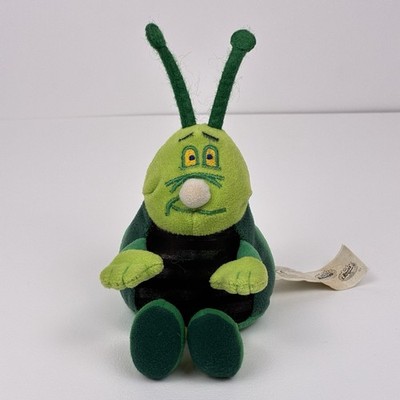 Silly Slammers 60 Sting Talking Beanbag Plush Green Bee  1990s Non Working Vtg
