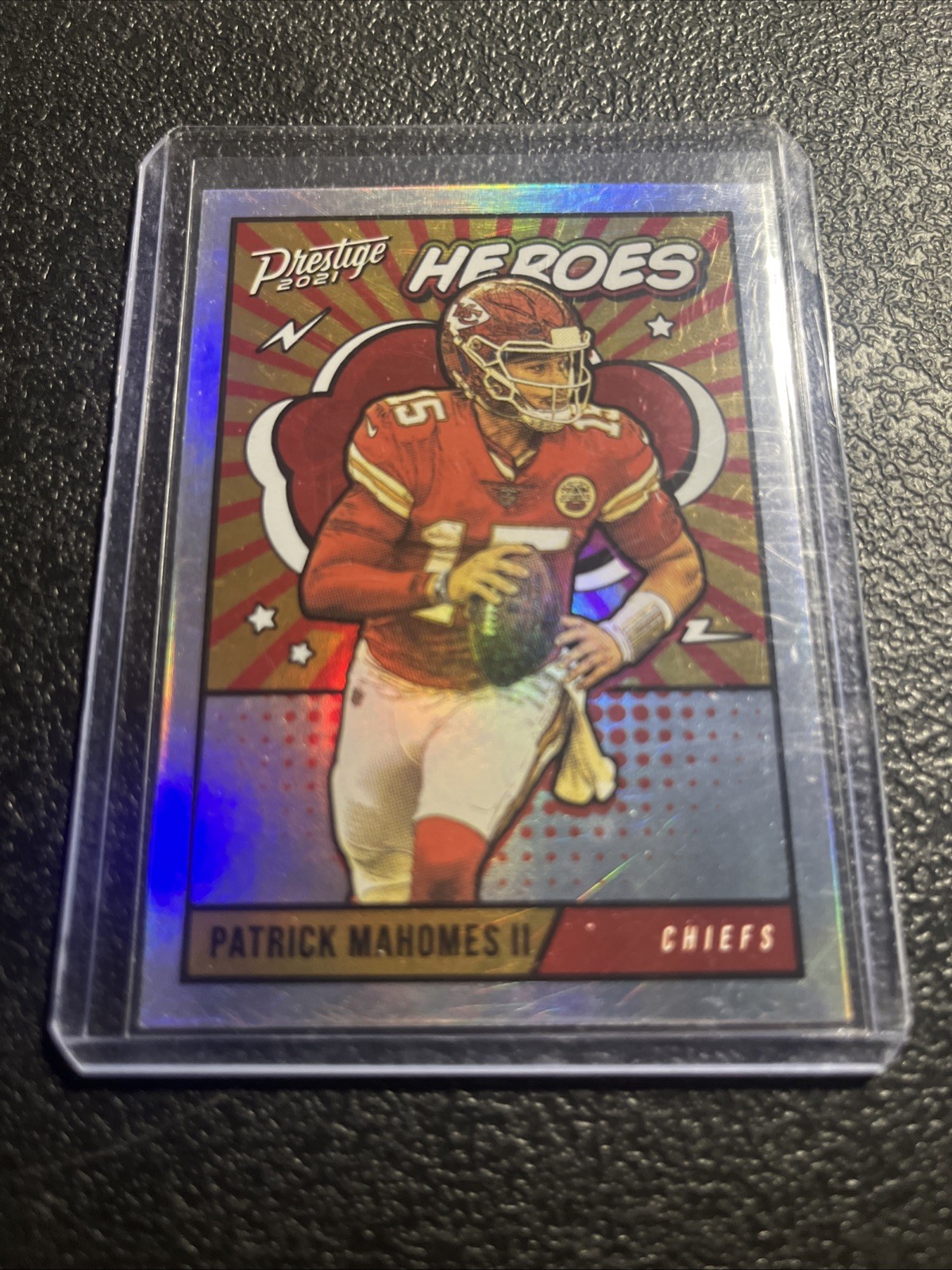 Patrick Mahomes II 2021 Panini Prestige HEROES Kansas City Chiefs #HE-3