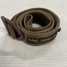 Tac Shield Tactical Rigger's Belt Tan Size Small  Steel Buckle