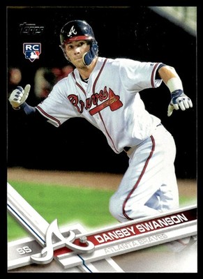 2017 Topps Dansby Swanson RC Atlanta Braves #87