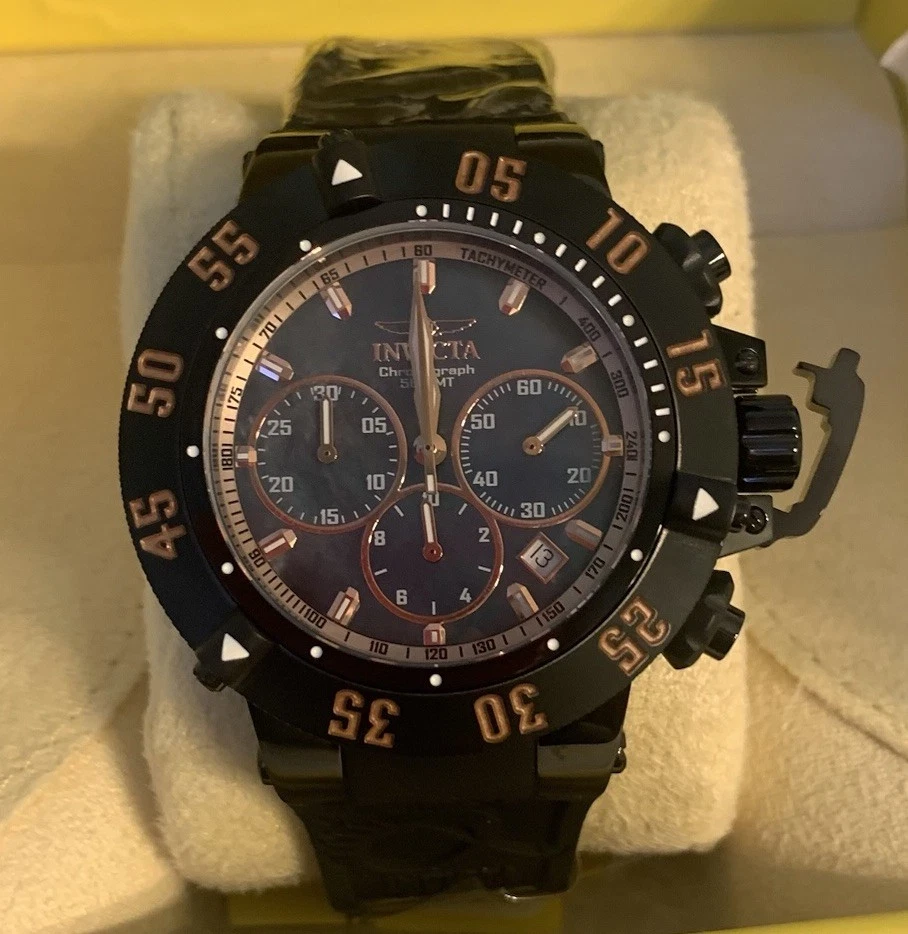 Reloj Invicta Subaqua Noma III para hombre cronógrafo esfera MOP 22921 NUEVO EN CAJA AGOTADO Foto 3 de 4
