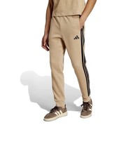  Pantaloni tuta Pants UOMO Adidas Ess 3 Stripes Fleece Beige Con tasche 