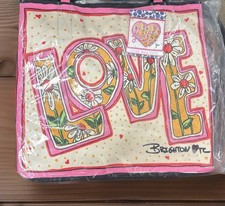 Brighton Love Bug Tote! Limited Edition Canvas Tote Bag -New In Package