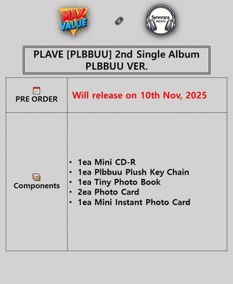 PLBBUU(PLBBUU Ver.) HAMIN Ver. PLAVE [PLBBUU] 2nd Single Album