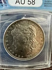 1881-O $1 AU 58 ANACS Toned Morgan Silver Dollar - Great Eye Appeal