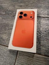 Apple iPhone 17 PRO EMPTY BOX Orange Original 1TB MGT4LL/A OEM Gift Idea Gag
