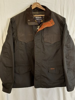 Barbour X Orvis Men's Griffon Waxed Jacket Size L