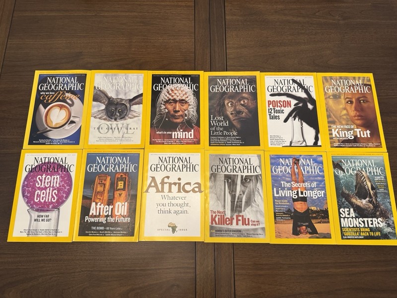 National Geographic Magazine Complete Set - 2005