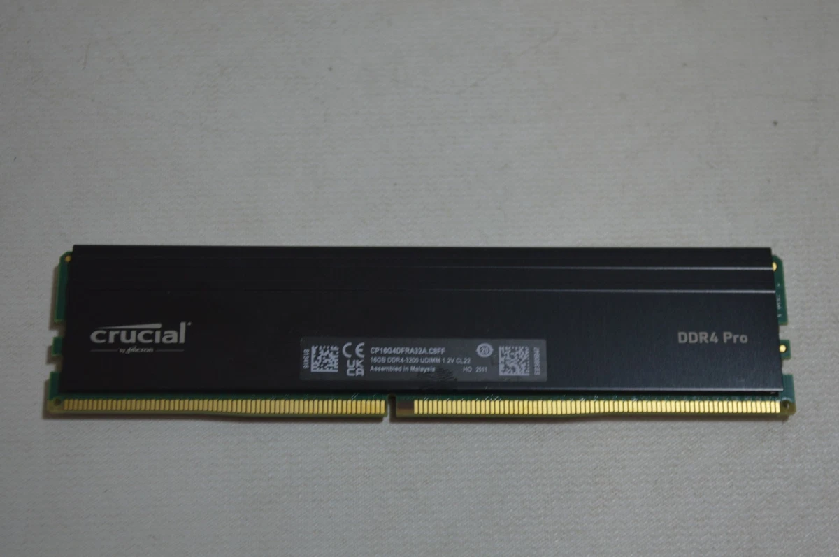 Crucial DDR4 SDRAM 16 GB Total Capacity Memory (RAM) for sale | eBay