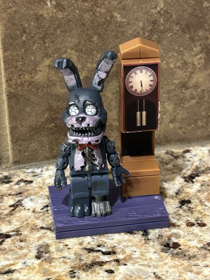 Clock Rabbit Bonnie Five Nights at Freddy's- Nightmare Bonnie Grandfather Clock Set ...