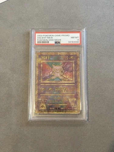 PSA 8 Ancient Mew Promo - Pokemon The Movie 2000 ENGLISH Pokemon Card
