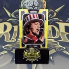 The Rolling Stones Panini Prizm 2025 Mick Jagger Yellow Scope Prizm /199 #27