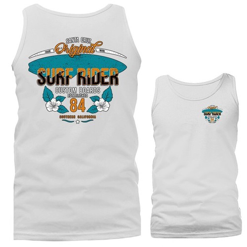 Camiseta sin mangas Surf Rider California Republic Beach Surfers Surf Company - Imagen 11 de 11