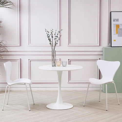 Dining table top chairs plastic