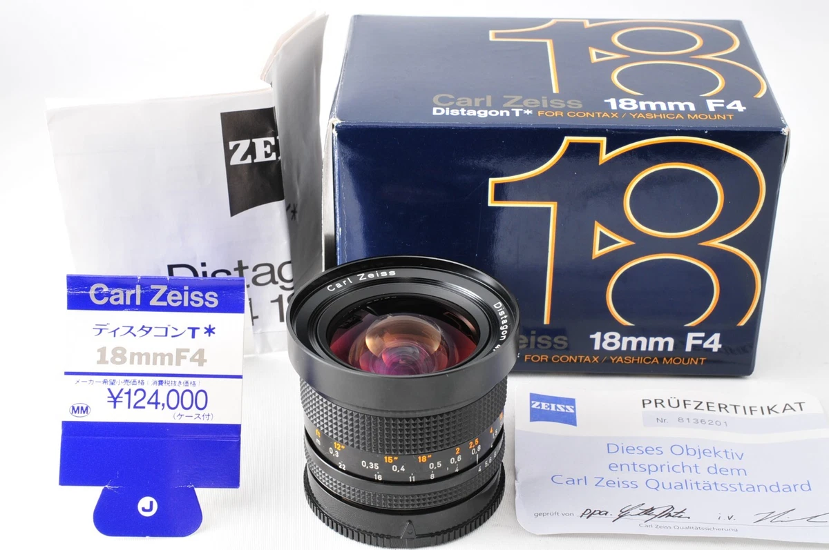 Contax f/4 Camera Lenses 18mm Focal for sale | eBay