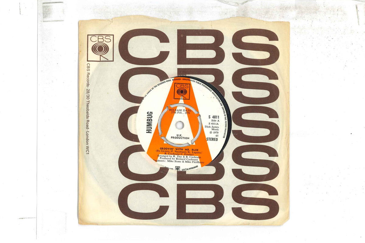 英7” Humbug Groovin With Mr. Bloe / Marianna S4811PROMO CBS プロモ /00080 7