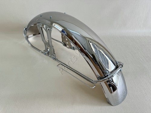 1969-1975 Suzuki T500 Front Fender. Su T500 Titan New Mud Guard. 53100-15101 Rep - Picture 3 of 24