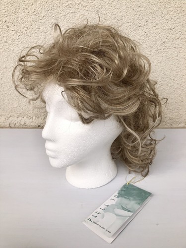 Paula Young Wig Essence Size Average, 24/14 Dark Blond Color, A2113 Wavy Curly