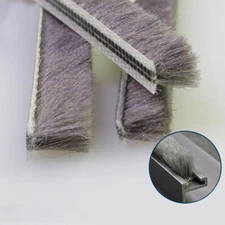 Weather Stripping For Brush Door Sweep Bottom Pile Seal Strip Dust-proof