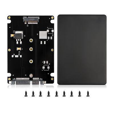 #ad External Adapter M.2 M2 NGFF SSD to 2.5 Inch SATA Enclosure Converter Internal $7.99