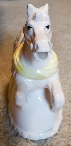 Heritage Mint Karussell Pferd bunte Keramik Milchkännchen, 10" Länge, 7" Höhe - Bild 3 von 3