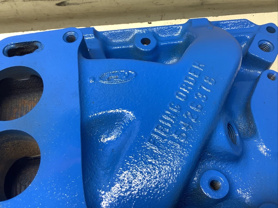 1975-1976 FORD MUSTANG 302CI 2 BBL INTAKE MANIFOLD - 5J11 - Image 4 of 4