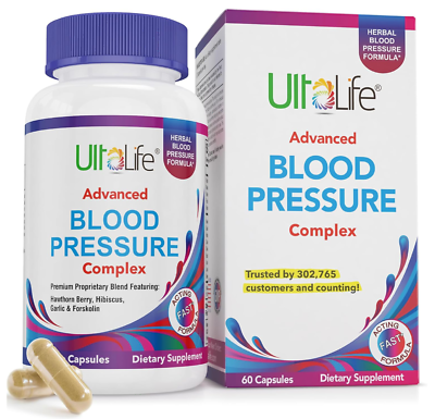#ad Best HIGH Blood Pressure Pills to Lower BP Naturally Blood Pressure Supplement $36.64