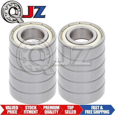 [10-Pk] 6903-ZZ Radial/Deep Groove Ball Bearing 17mm x 30mm x 7mm Double Shield