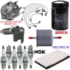 Tune Up Kit Air Oil Fuel Filters Wire Plugs For FORD RANGER V6 3.0L 1991-1994