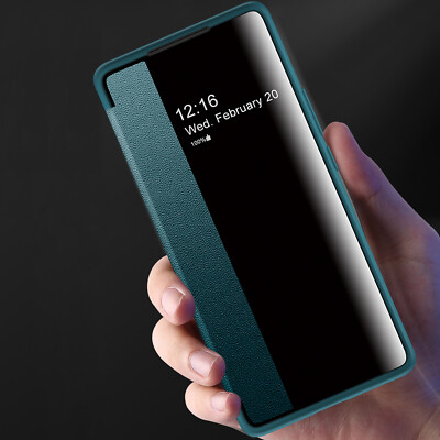 Luxury Flip Leather Smart View Wallet Slim Case Cover For vivo X80 Pro 5G
