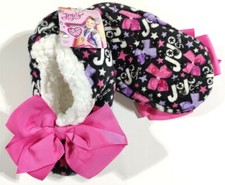 JoJo Siwa Slipper Socks House Shoes Fits Girls Size Small-Medium 8-13 Gift