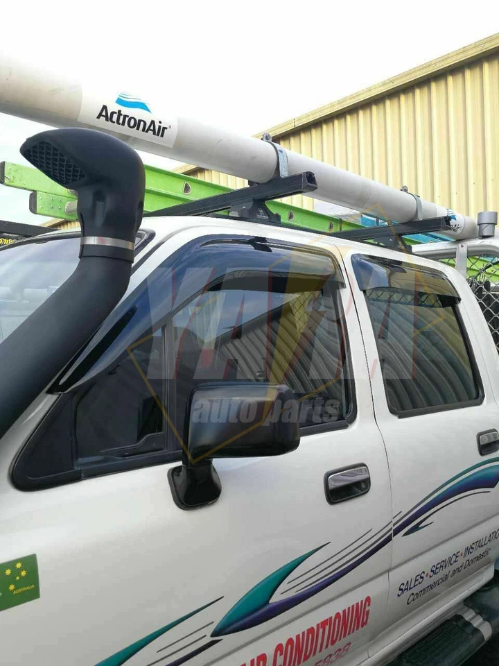 Weathershields Weather Shields Suitable for Hilux LN106 88-97 Tinted 4pcs - Image 4 of 4