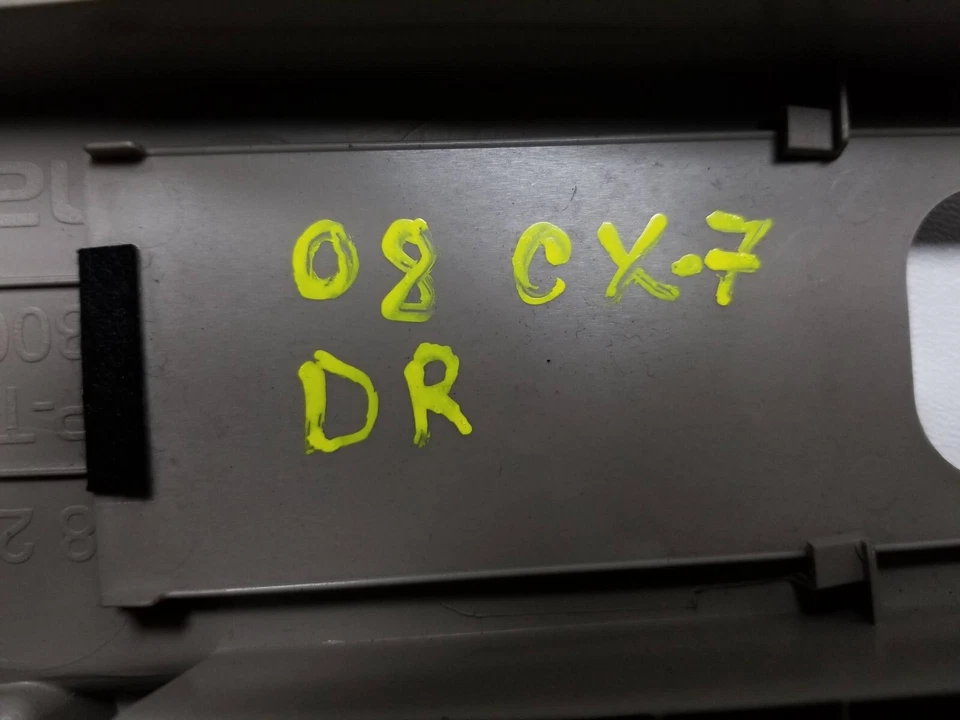 07-09 Mazda CX-7 cubierta de pilar panel moldura 6 piezas OEM Foto 2 de 4