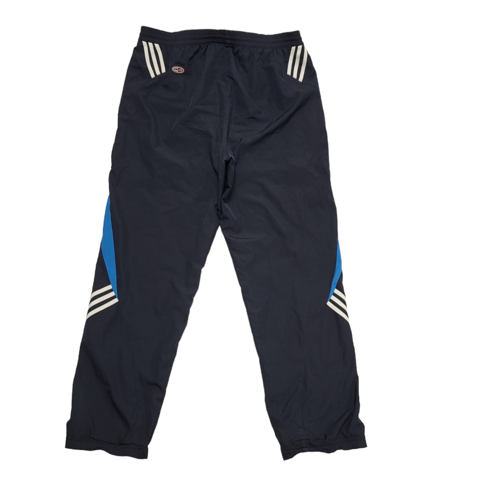 Adidas Navy Blue Wide Leg Tracksuit Bottoms UK Men's XL W36 L31 H446 eBay