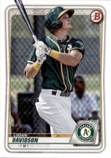 2020 BOWMAN PROSPECT OAKLAND ATHLETICS - LOGAN DAVIDSON #BP-88